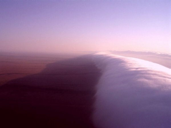 Удивительные формы облаков