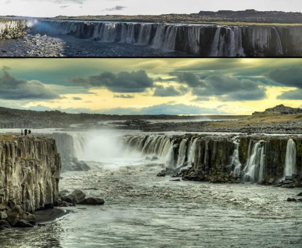 Живописные водопады Исландии (28 фото)