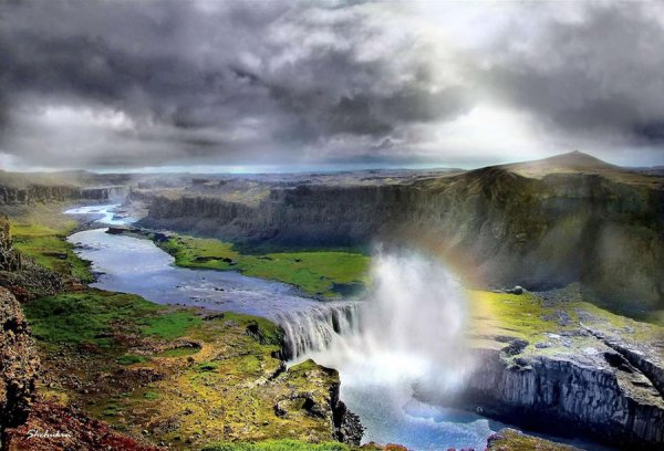 Живописные водопады Исландии (28 фото)