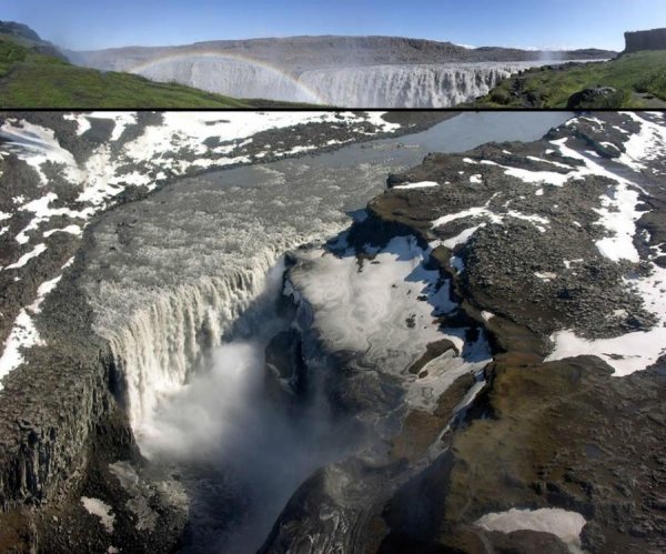 Живописные водопады Исландии (28 фото)