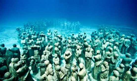 Подводный музей в Канкуне (32 фото) Подводный музей в Канкуне (32 фото)