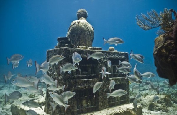Подводный музей в Канкуне (32 фото) Подводный музей в Канкуне (32 фото)