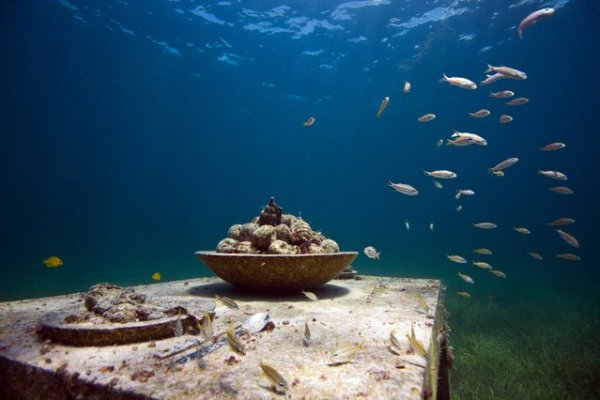 Подводный музей в Канкуне (32 фото) Подводный музей в Канкуне (32 фото)