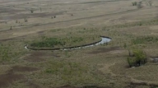 В болотах Аргентины нашли остров идеальной ровной формы